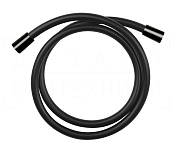 Gessi Душевой шланг 150 см, с пластиковой оплеткой, цвет: black metal PVD 54137#706