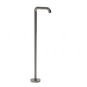 Gessi 316 Излив напольный для ванны 23 см, цвет: steel brushed 54195#239