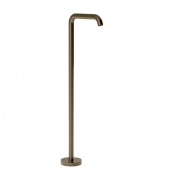 Gessi 316 Излив напольный для ванны 23 см, цвет: coffee bronze brushed PVD 54195#761