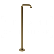 Gessi 316 Излив напольный для ванны 23 см, цвет: deep bronze brushed PVD 54195#791