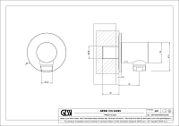 Gessi 316 Шланговое подключение, цвет: deep bronze brushed PVD 54269#791
