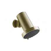 Gessi 316 Cesello Верхний душ d13,5 см, настенный, 3 вида струи, цвет: brushed brass PVD 57255#727