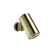 Gessi Spotwater Верхний душ d7,9 см, настенный, 1 вид струи распыление, цвет: brass PVD 57265#710