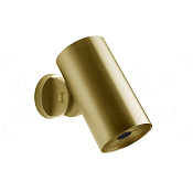 Gessi Spotwater Верхний душ d7,9 см, настенный, 1 вид струи распыление, цвет: gold brushed 57265#716