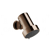 Gessi Spotwater Верхний душ d13,5 см, настенный, 3 вида струи, цвет: copper PVD 57269#030