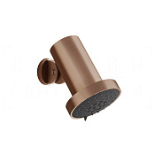 Gessi Spotwater Верхний душ d13,5 см, настенный, 3 вида струи, цвет: copper brushed PVD 57269#708