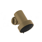 Gessi Spotwater Верхний душ d13,5 см, настенный, 3 вида струи, цвет: antique brass 57269#713