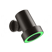 Gessi Spotwater Верхний душ d11,4 см, настен., 1 вид струи тропический ливень, цвет: black metal PVD 57703#707