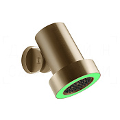 Gessi Spotwater Верхний душ d11,4 см, настен., 1 вид струи тропический ливень, цвет: warm bronze PVD 57703#726