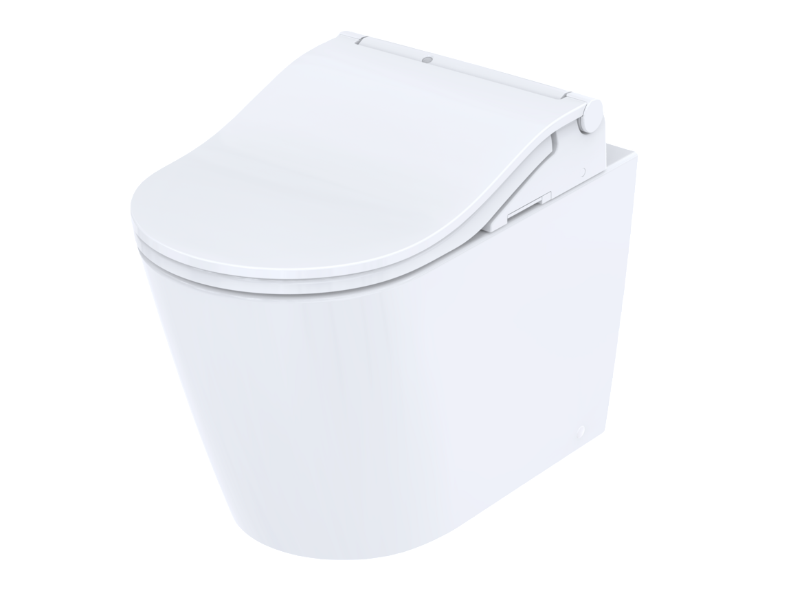 Toto RP Унитаз приставной 38x64 см, безободковый, без крышки, цвет: белый матовый CW563Y#XW