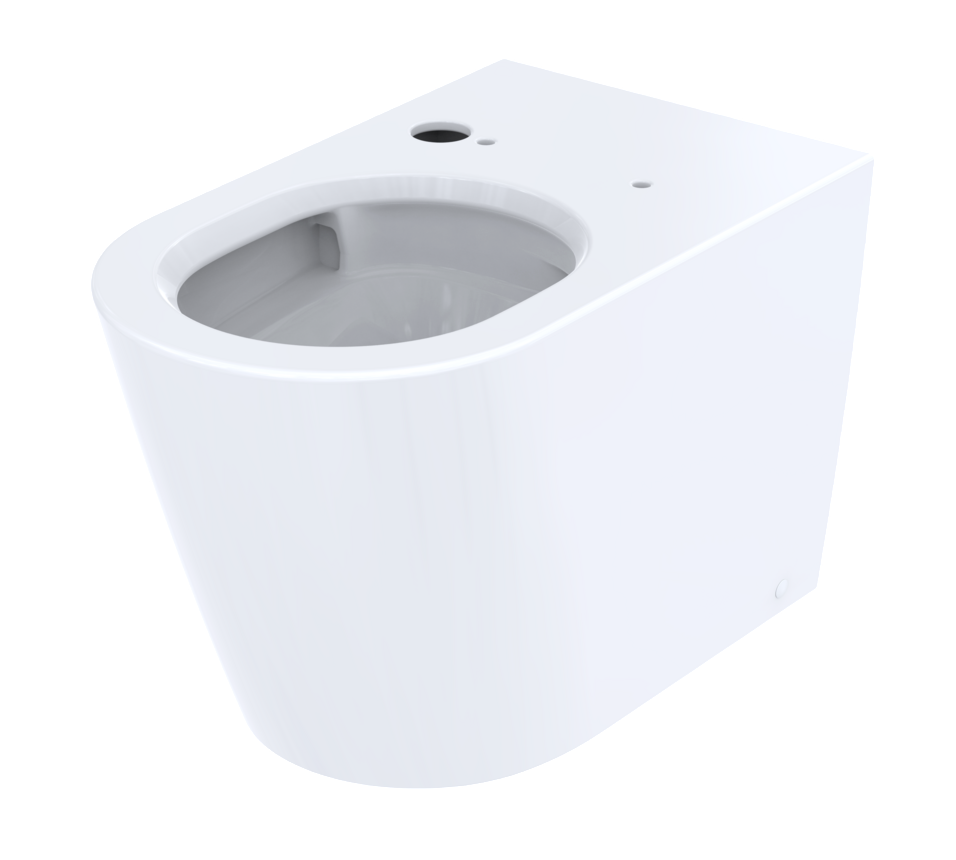 Toto RP Унитаз приставной 38x64 см, безободковый, без крышки, цвет: белый матовый CW563Y#XW