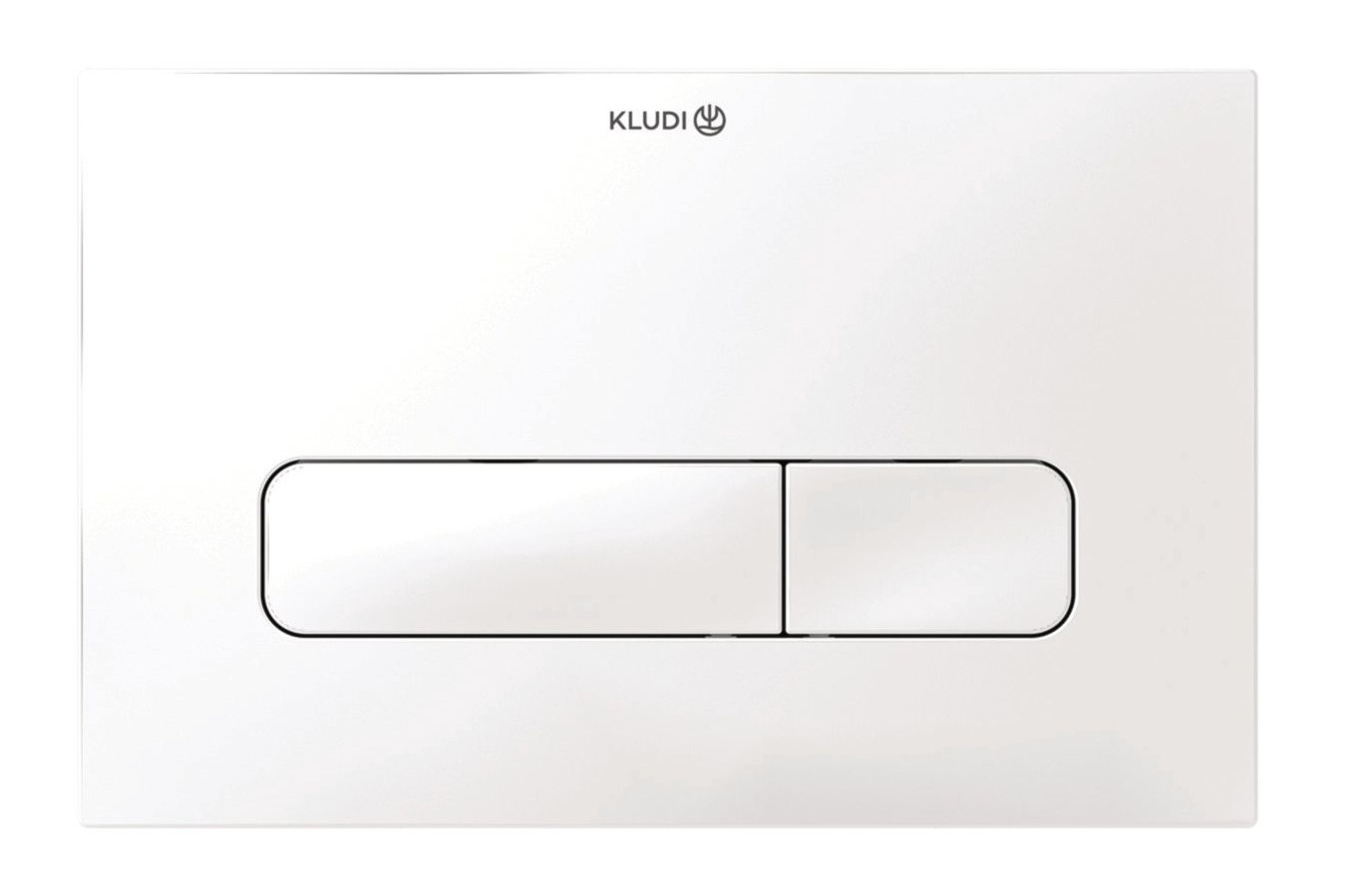 Kludi Unifix Кнопка смыва для унитаза, пластик, цвет: белый матовый 30PP0153