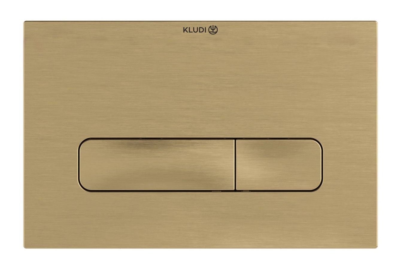 Kludi Unifix Кнопка смыва для унитаза, пластик, цвет: брашированное золото 30PP01N0