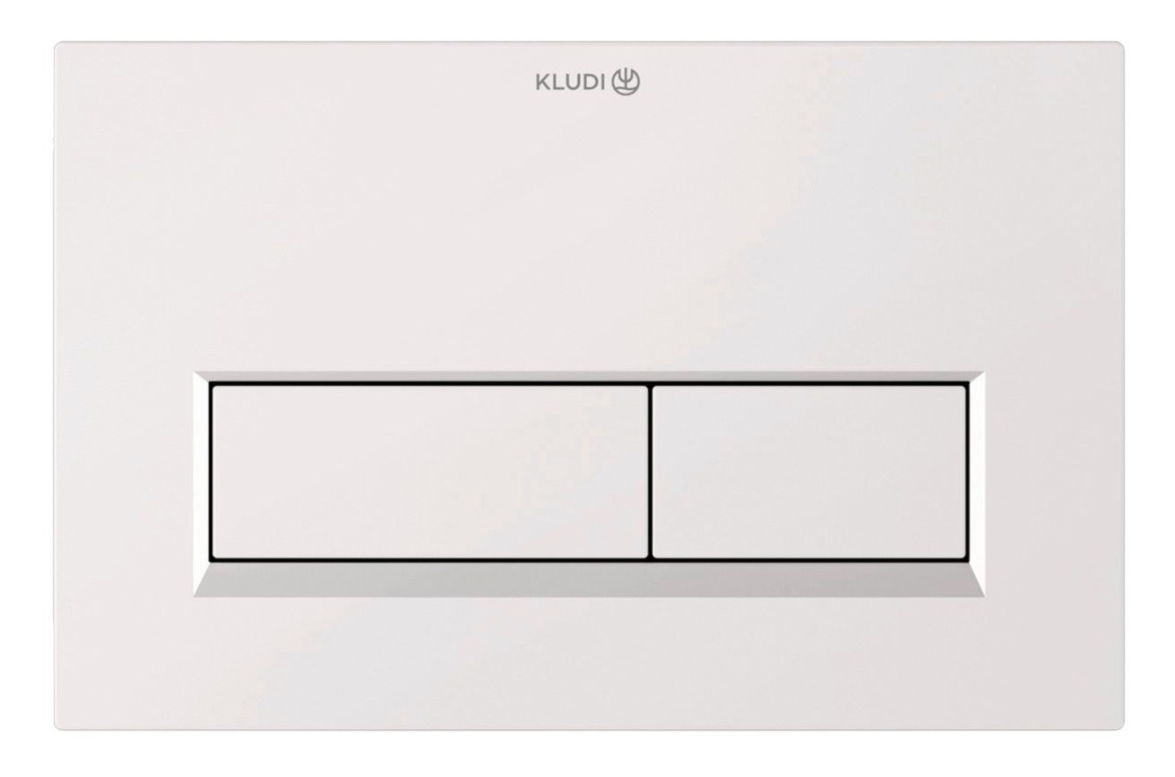 Kludi Unifix Кнопка смыва для унитаза, пластик, цвет: белый матовый 32PP0153
