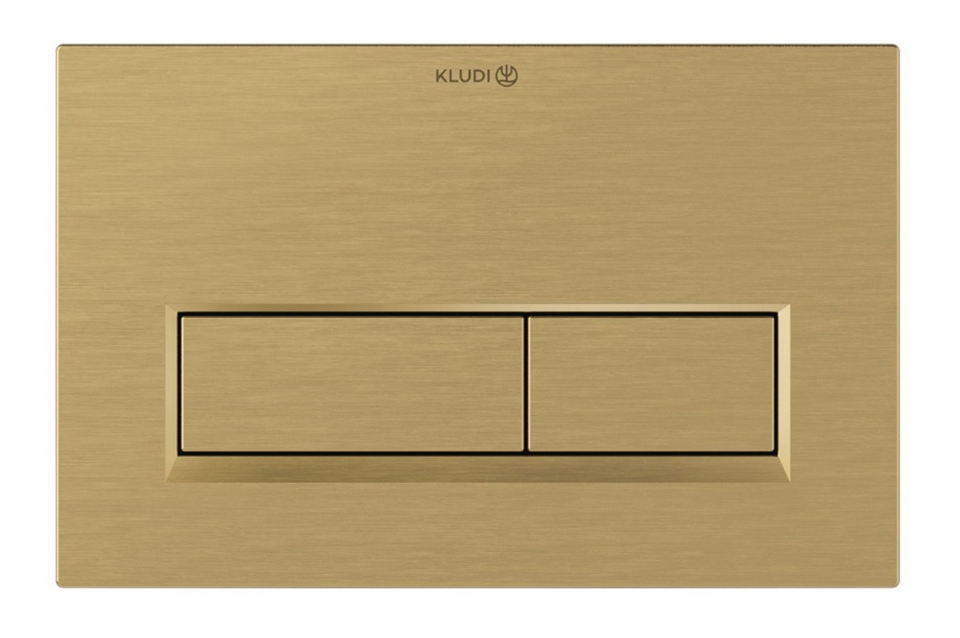 Kludi Unifix Кнопка смыва для унитаза, пластик, цвет: брашированное золото 32PP01N0