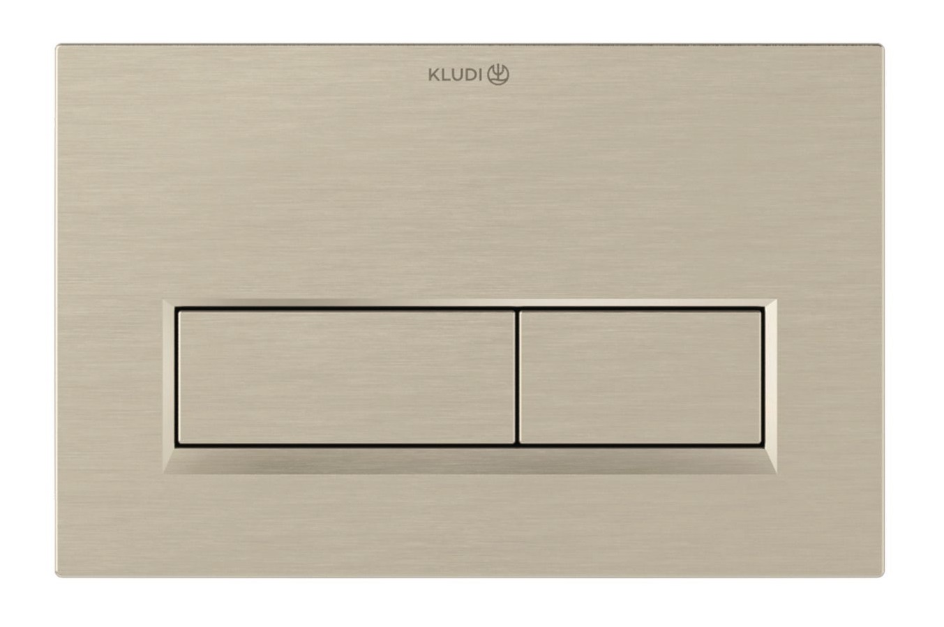 Kludi Unifix Кнопка смыва для унитаза, пластик, цвет: брашированный никель 32PP01N5