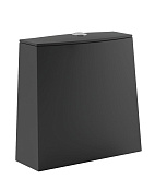 Kludi Resa S Бачок для унитаза-компакт, 2 кнопки, цвет: черный матовый 27WCT39