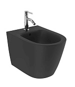 Kludi Resa R Биде подвесное 36x52 см с 1 отверстием под смеситель и переливом, цвет: черный матовый 23BIW0139