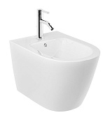 Kludi Resa R Биде подвесное 36x52 см с 1 отверстием под смеситель и переливом, цвет: белый глянцевый 23BIW0143