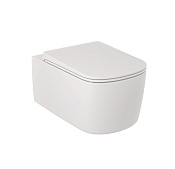 Kludi Resa S Унитаз подвесной безободковый, без крышки, цвет: белый матовый 27WCW0153