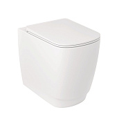 Kludi Resa S Унитаз приставной 37x55 см безободковый, без крышки, цвет: белый матовый 27WCB0353