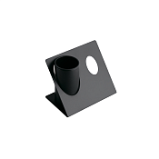 Bertocci Trecento Подставка для зубных щеток и стакана, цвет: matt black 125 4801 0800