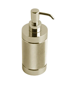 Bertocci Officina 01 Дозатор для жидкого мыла, подвесной, латунная колба, цвет: brush nickel 127 7528 6050