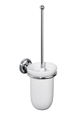 Bertocci Scacco Ершик для унитаза подвесной с керамической колбой, цвет: chrome 100 1021 0000