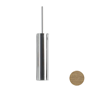 Bertocci Trecento Ершик для унитаза напольный с латунной колбой, цвет: brass bronze 125 4813 8200