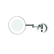 Bertocci Specchi Косметическое зеркало подвес., 5-ти крат. увелич., LED-подсвет., цвет: oro satinato 188 6212 5000