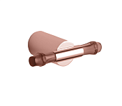Bertocci Guccio Крючок для полотенец двойной, подвесной, цвет: pink gold 126 4916 5500
