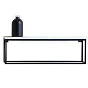 Bertocci Officina 02 Полка подвесная 36 см композитная, цвет: matt white 114 4507 0200