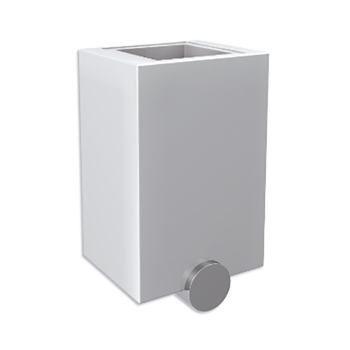 Bertocci Polo Стакан подвесной, керамический, цвет: matt white 141 5730 0200