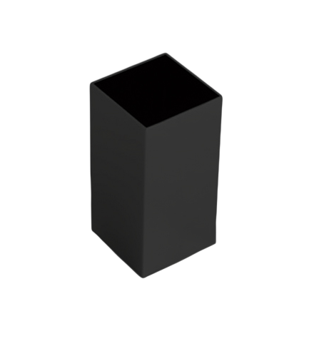 Bertocci Guccio Стакан настольный, латунный, цвет: matt black 126 4914 0800
