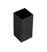 Bertocci Guccio Стакан настольный, латунный, цвет: matt black 126 4914 0800