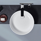 Ideal Standard Conca Раковина чаша d45х12h см, без перелива, крепеж, цвет: белый глянцевый T369601