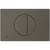 Ideal Standard Oleas Кнопка смыва для унитаза, 2 режима, пластик, цвет: PVD Magnetic Grey R0503A5