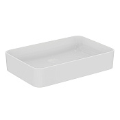 Ideal Standard Conca Раковина чаша 60х40х12h см, без перелива, крепеж, цвет: белый глянцевый T369801