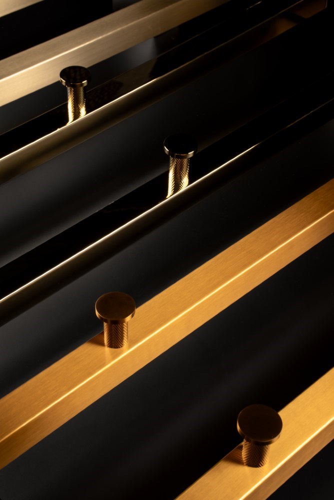 Boheme Duo Полотенцесушитель электрический 17х120h см, цвет: bronze 728-BR