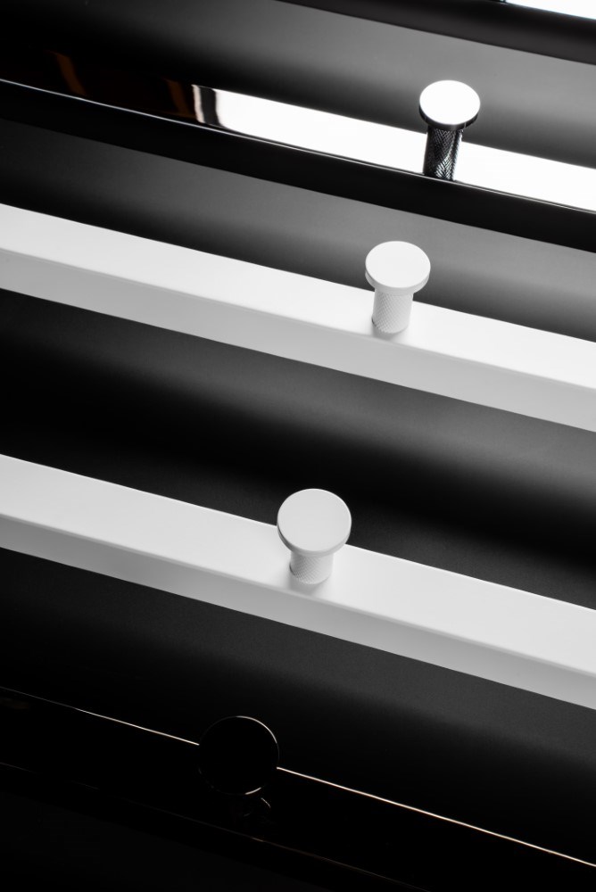 Boheme Duo Полотенцесушитель электрический 17х120h см, цвет: matt white 728-MW