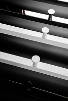 Boheme Duo Полотенцесушитель электрический 17х120h см, цвет: matt white 728-MW