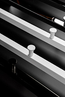 Boheme Duo Полотенцесушитель электрический 17х120h см, цвет: matt white 728-MW