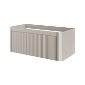 Armadi Art Voi Тумба под раковину, подвесная 100х47,5х38h см, рифленый, цвет: cashmere 782-100-R-C