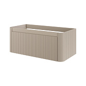 Armadi Art Voi Тумба под раковину, подвесная 100х47,5х38h см, рифленый, цвет: daphne 782-100-R-D