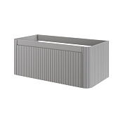 Armadi Art Voi Тумба под раковину, подвесная 100х47,5х38h см, рифленый, цвет: luna 782-100-R-L