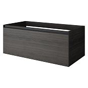 Armadi Art Quatro Тумба под раковину, подвесная 100х50х40h см, проф. anthracite, цвет: oak antracite 790-M1-100-OA-A