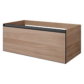 Armadi Art Quatro Тумба под раковину, подвесная 100х50х40h см, профиль anthracite, цвет: willow 790-M1-100-W-A