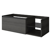 Armadi Art Quatro Тумба под раковину, подвесная 120х50х40h см, проф. anthracite, цвет: oak antracite 790-M6-120-OA-A