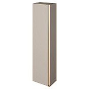 Armadi Art Quatro Шкаф-пенал подвесной 35х28,5х135h см, 1 дверца, профиль matt gold, цвет: daphne 791-D-MG