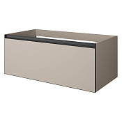 Armadi Art Quatro Тумба под раковину, подвесная 100х50х40h см, профиль anthracite, цвет: daphne 790-M1-100-D-A